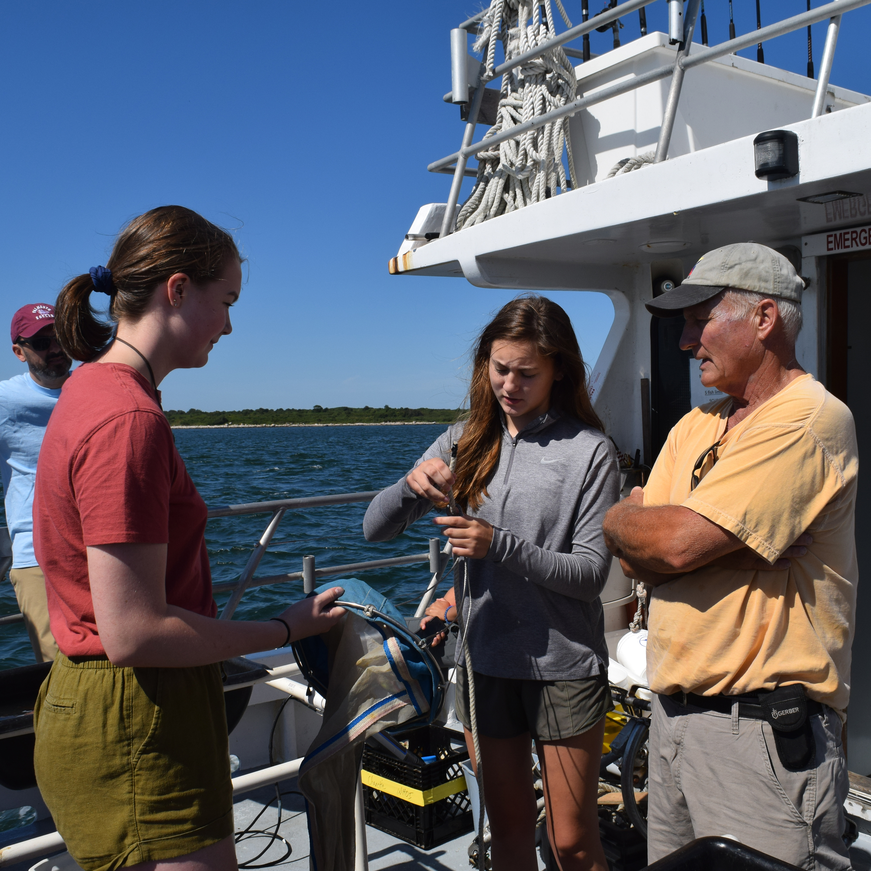 Our Girls in Science fellows, meanwhile, have built and deployed underwater microphones and analyzed dolphin acoustic data with sophisticated sonic software—helping scientists better understand marine mammals and prevent mass strandings on Cape Cod. 