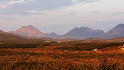 Landscape of the Mackenzie Mountains
