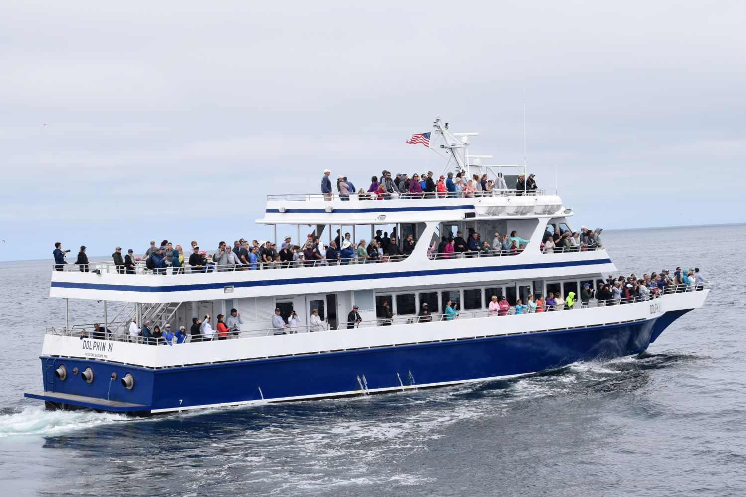 Another boat seen during the whale watch. (Courtesy Grace Simpkins/WHOI Sea Grant)