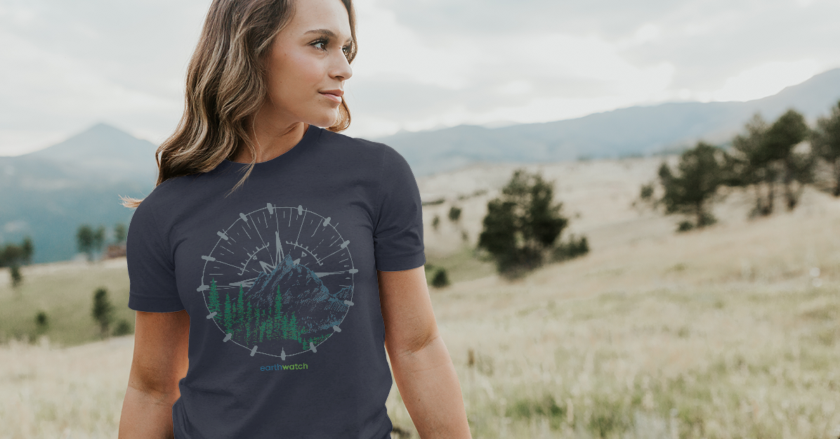 Earthwatch alpine ecosystem t-shirt! 