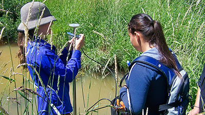 Earthwatch volunteers will measure the depth of water within groundwater wells to assess the area’s water table.