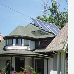 Going solar makes the most sense if your roof gets a lot of unobstructed sunlight. 