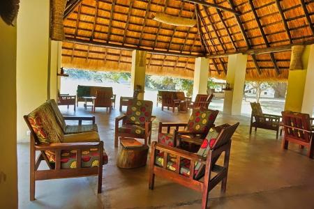 The Marula Lodge has a common space.