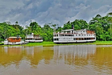 Participants will stay on one of two boats: the Rio Amazonas or the Ciavero. credit Luis Perez