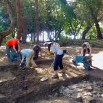 Earthwatch volunteers on Unearthing Ancient History in Tuscany